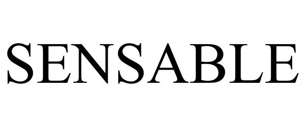 Trademark Logo SENSABLE