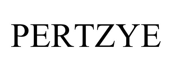 Trademark Logo PERTZYE