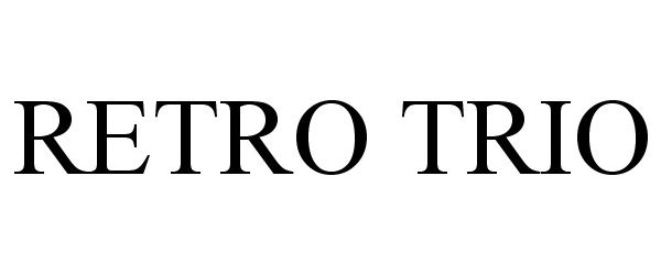 Trademark Logo RETRO TRIO
