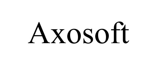 Trademark Logo AXOSOFT