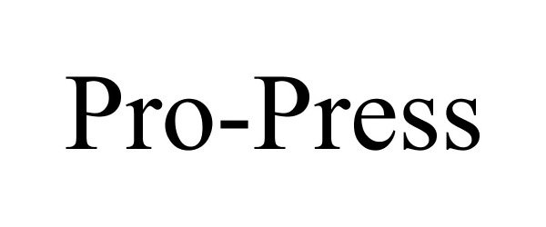  PRO-PRESS