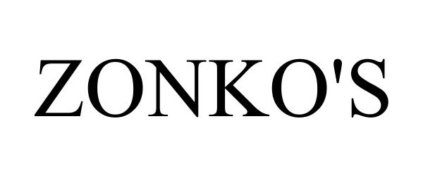  ZONKO'S