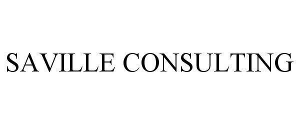  SAVILLE CONSULTING