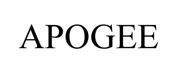  APOGEE