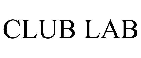 Trademark Logo CLUB LAB