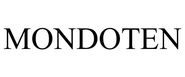 Trademark Logo MONDOTEN