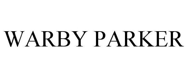 Trademark Logo WARBY PARKER