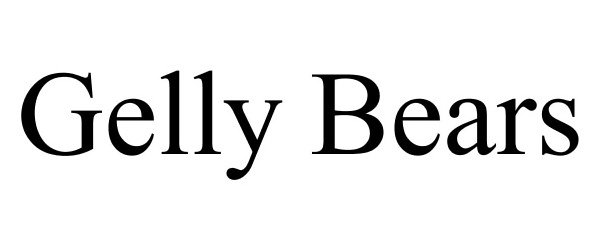 Trademark Logo GELLY BEARS