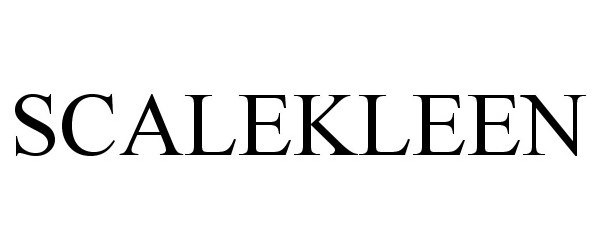 Trademark Logo SCALEKLEEN