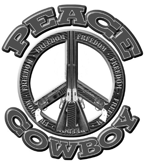 Trademark Logo PEACE COWBOY FREEDOM Â· FREEDOM Â· FREEDOM Â· FREEDOM Â· FREEDOM Â· FREEDOM Â· FREEDOM