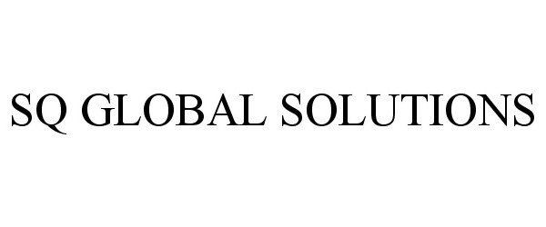  SQ GLOBAL SOLUTIONS