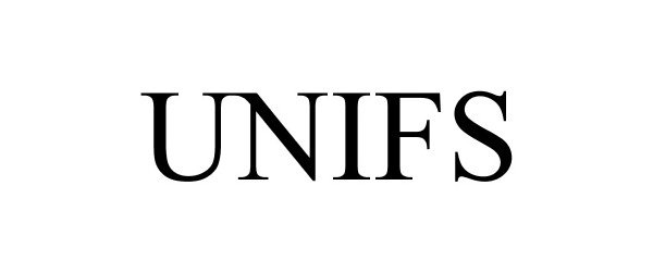 Trademark Logo UNIFS