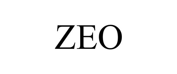 Trademark Logo ZEO