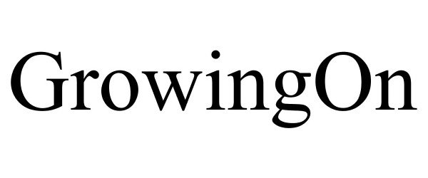 Trademark Logo GROWINGON