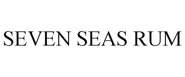 Trademark Logo SEVEN SEAS RUM