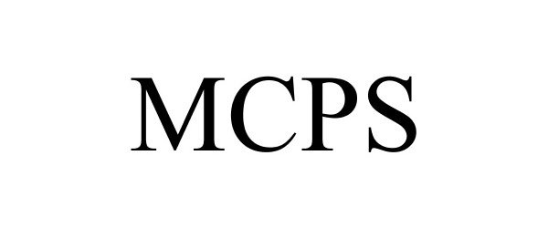 Trademark Logo MCPS