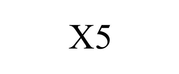 Trademark Logo X5