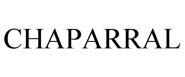 Trademark Logo CHAPARRAL