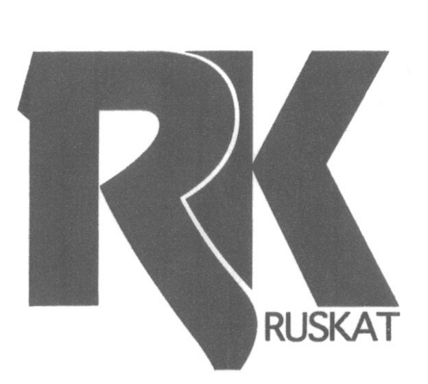 Trademark Logo RK RUSKAT