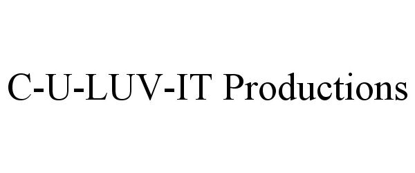  C-U-LUV-IT PRODUCTIONS