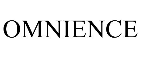 Trademark Logo OMNIENCE