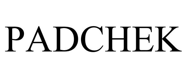 Trademark Logo PADCHEK