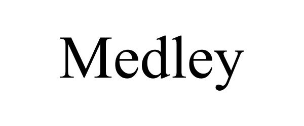 Trademark Logo MEDLEY