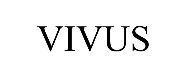 Trademark Logo VIVUS