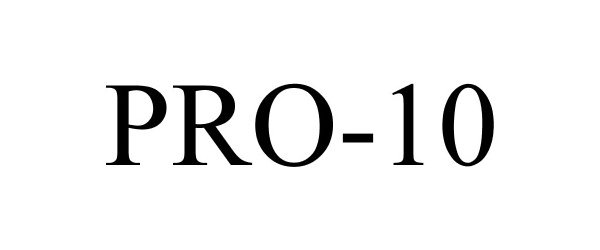 Trademark Logo PRO-10