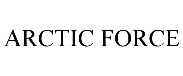 Trademark Logo ARCTIC FORCE