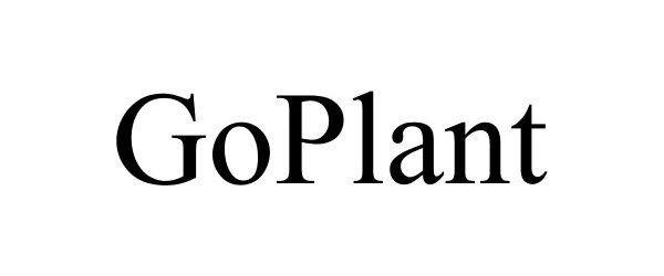 Trademark Logo GOPLANT