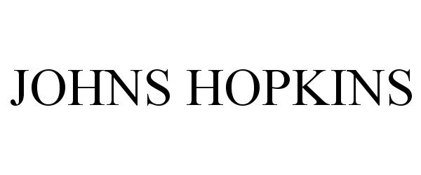 Trademark Logo JOHNS HOPKINS