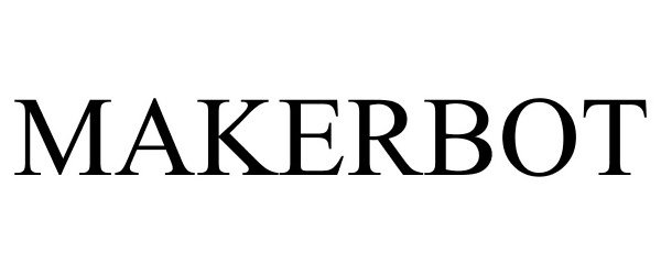 Trademark Logo MAKERBOT