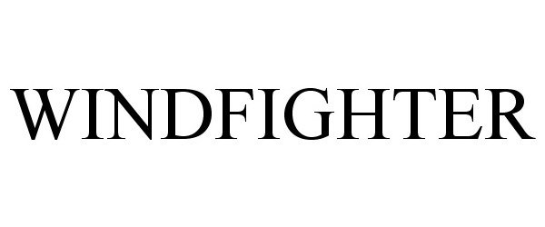 Trademark Logo WINDFIGHTER