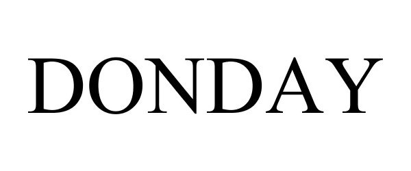 Trademark Logo DONDAY