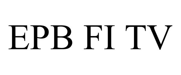 Trademark Logo EPB FI TV