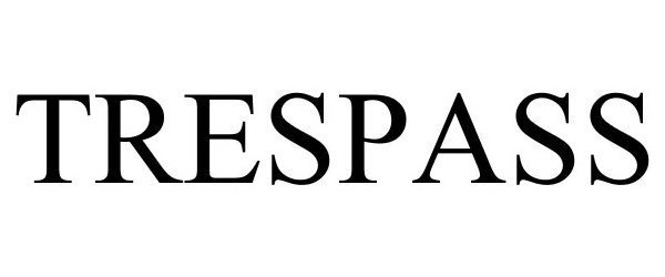 Trademark Logo TRESPASS