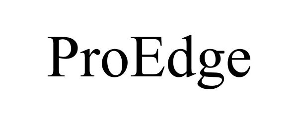 Trademark Logo PROEDGE