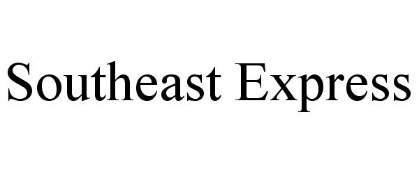 Trademark Logo SOUTHEAST EXPRESS