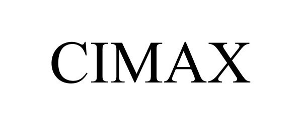 Trademark Logo CIMAX