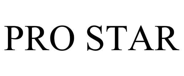 Trademark Logo PRO STAR
