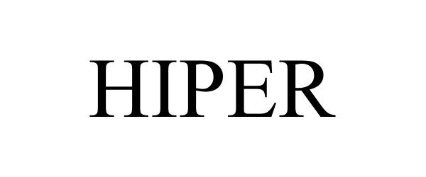 Trademark Logo HIPER
