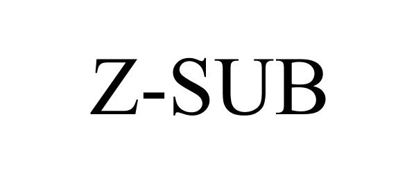  Z-SUB