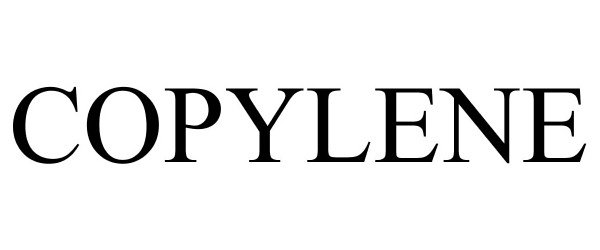 Trademark Logo COPYLENE