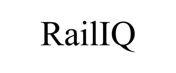 Trademark Logo RAILIQ