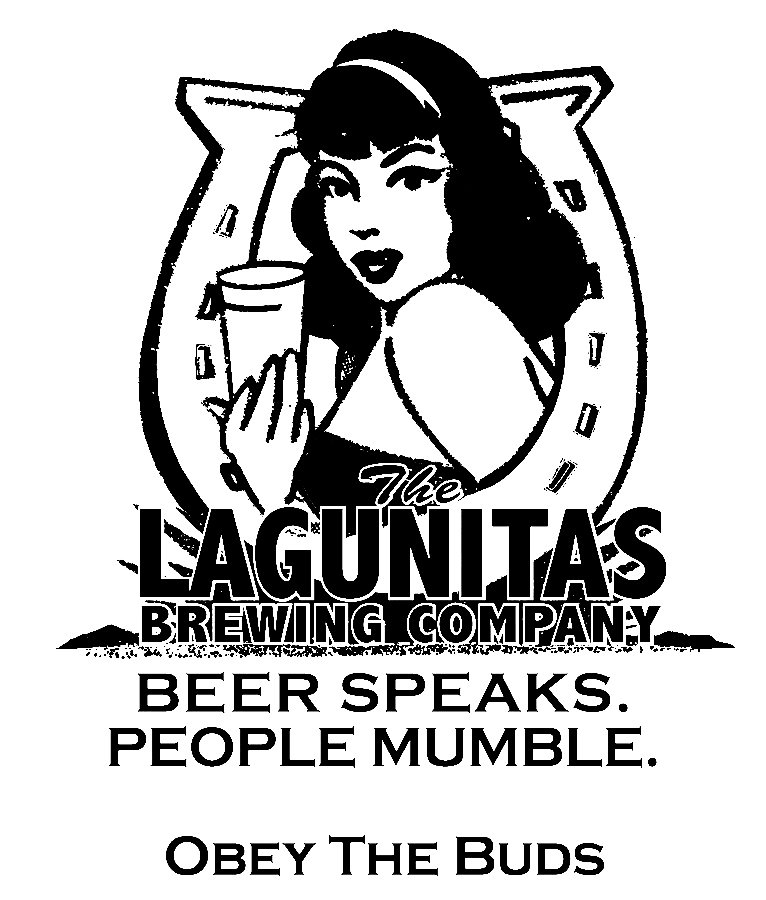 Trademark Logo THE LAGUNITAS BREWING COMPANY BEER SPEAKS. PEOPLE MUMBLE. OBEY THE BUDS