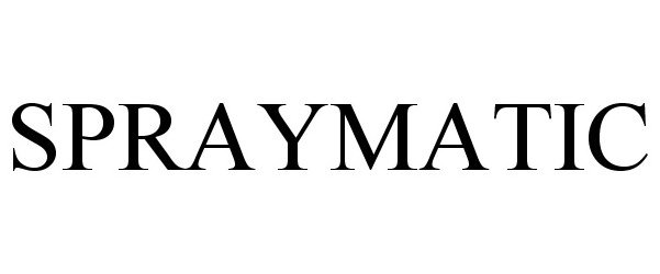 Trademark Logo SPRAYMATIC