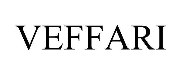 Trademark Logo VEFFARI
