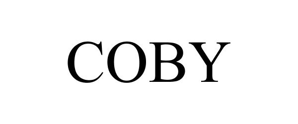 Trademark Logo COBY