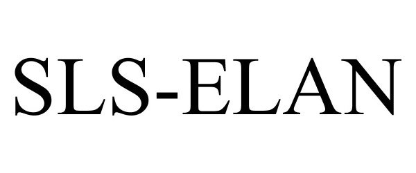 Trademark Logo SLS-ELAN